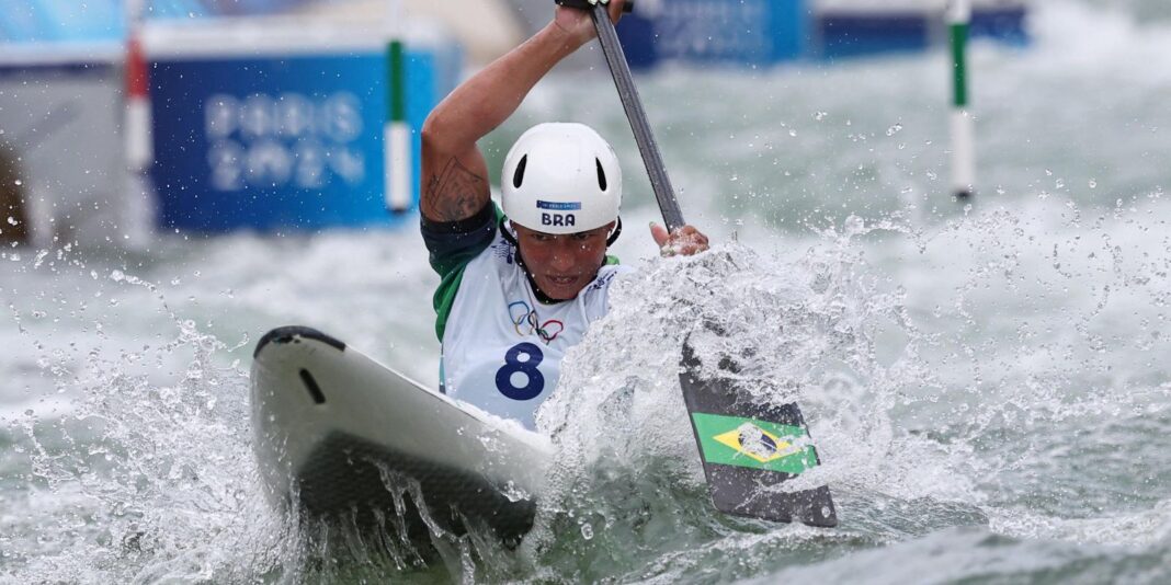 Canoagem slalom: Ana Sátila encerra final do C1 na quinta Canoagem slalom: Ana Sátila encerra final do C1 na quinta posição