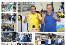Em convenção municipal, homologada nesse sábado, 03, chapa Tote Fróes-Nenéu, em Dom Macedo Costa