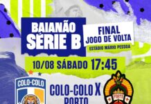 Colo Colo e Porto decidem o Baianão Série B neste sábado (11), na TVE Colo Colo e Porto decidem o Baianão Série B neste sábado (11), na TVE