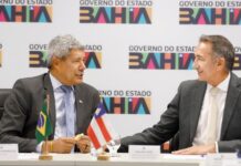 Construções de barragens vão beneficiar quase 200 mil baianos Logo