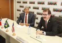 Em encontro com embaixador do Chile, Governo do Estado reforça parceria em diversas áreas Logo
