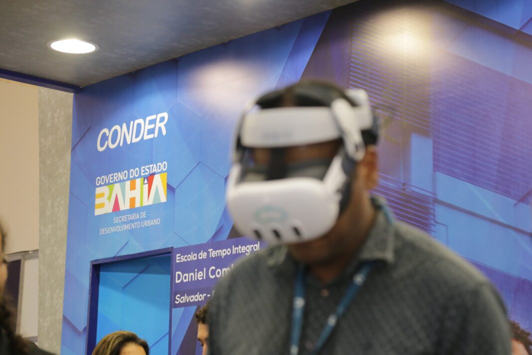 Estande da Conder na ConstruNordeste chama atenção para obras públicas Estande da Conder na ConstruNordeste chama atenção para obras públicas