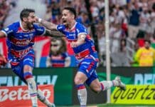 Fortaleza assume liderança do Brasileiro com vitória sobre Corinthians Fortaleza assume liderança do Brasileiro com vitória sobre Corinthians