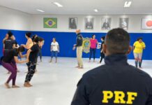 PRF realiza treinamento de defesa pessoal para mulheres, em Fortaleza (CE) — Polícia Rodoviária Federal defesapessoal.jfif