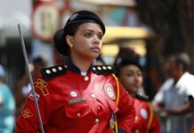 Desfile cívico de 7 de setembro é marcado por apresentação de fanfarras da rede estadual de ensino, policiais e bombeiros militares Logo