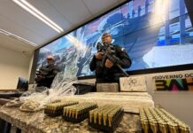 Em pouco mais de 8 meses, polícia baiana apreende 55 fuzis e iguala número de 2023 Logo