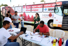 Hemoba intensifica coletas externas até o feriado para reforçar estoque de sangue Logo