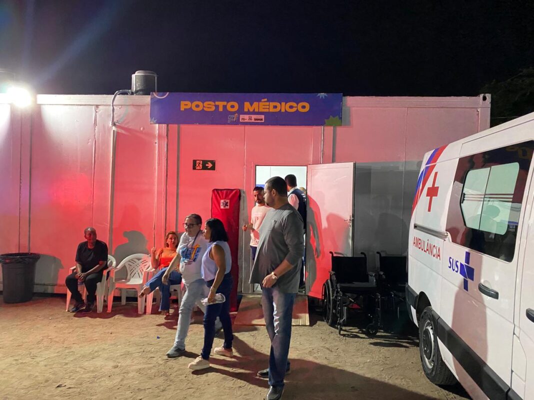 Sesab marca presença no ‘Canta Bahia’, em Feira de Santana, Logo