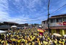 Festa do Baiacu celebrou mais de 450 anos de tradição religiosa: candidato a prefeito Nego da Coroa e Otto Alencar prestigiaram evento
