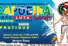 Associação de Capoeira Gamelo anuncia matrículas abertas, na Urbis 1, dias de 4a e 6a. feiras, das 17:30 às 18:40h