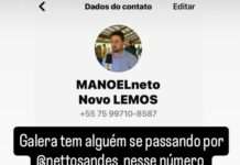 Empresário Neto Sande alerta para golpes em nome de sua empresa