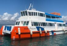 Início da operação de catamarã vai impulsionar turismo na Ilha de Itaparica Logo
