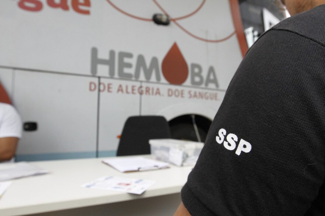 Servidores da segurança pública iniciam primeiro dia de doações ao Logo