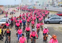 passeio ciclístico contra o câncer de mama reúne quase 1 mil pessoas na orla de Salvador – Secretaria de Comunicação passeio ciclístico contra o câncer de mama reúne quase 1 mil pessoas na orla de Salvador – Secretaria de Comunicação