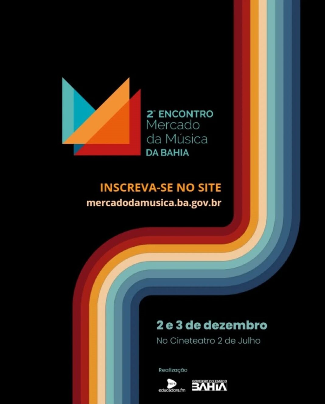 2º Mercado da Música da Bahia acontece a partir desta Logo