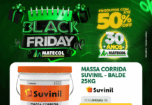MATECOL promove descontos de até 50% pelo BLACK FRIDAY, em S.A. Jesus e São Miguel das Matas