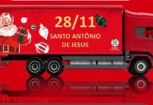 COCA COLA e RDB promovem a “Caravana de Natal”,nessa quinta-feira, 28, em Santo Antonio de Jesus