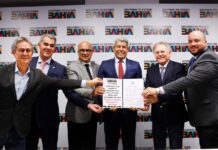 Governador autoriza obras de pavimentação no acesso a fábrica que será instalada em Conceição do Jacuípe Logo