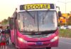 Ônibus que transportava alunos de forma irregular é autuado pela PRF em Simões Filho — Polícia Rodoviária Federal escolar .jpeg