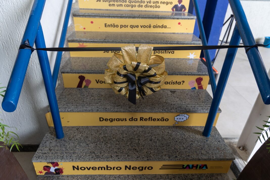 PGE-BA inaugura espaço Degraus da Reflexão em evento que promove Logo
