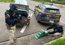 PRF apreende 40 kg de Crack em Fiat Siena na BR 262 em MG — Polícia Rodoviária Federal Crack Betim.jpeg