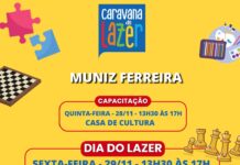 Caravana do Lazer leva diversão gratuita para crianças em Muniz Ferreira