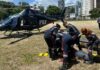 Homem cai de imóvel em construção e é resgatado de helicóptero em Porto de Galinhas — Polícia Rodoviária Federal Homem cai de imóvel em construção e é resgatado de helicóptero em Porto de Galinhas