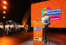 “Nossa missão está sendo cumprida”, avalia governador durante abertura do Encontro Estudantil da Rede Estadual Logo