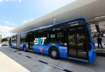 Ônibus articulados com capacidade para quase 150 passageiros entram em operação no BRT de Salvador – Secretaria de Comunicação Ônibus articulados com capacidade para quase 150 passageiros entram em operação no BRT de Salvador – Secretaria de Comunicação
