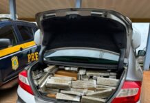 PRF apreende 936 Kg de maconha em Caarapó (MS) — Polícia Rodoviária Federal PRF apreende 936 Kg de maconha em Caarapó (MS).jpg