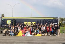 PRF promove cerimônia de encerramento da campanha “Policiais Contra o Câncer Infantil 2024” em Goiânia (GO) — Polícia Rodoviária Federal PRF promove cerimônia de encerramento da campanha “Policiais Contra o Câncer Infantil 2024” em Goiânia (GO)