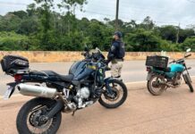 PRF recupera veículo adulterado em Porto Velho-RO — Polícia Rodoviária Federal Motocicleta Adulterada