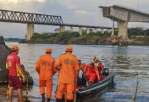 Ponte entre Tocantins e Maranhão desaba; uma morte é confirmada Ponte entre Tocantins e Maranhão desaba; uma morte é confirmada