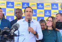 Prefeitura entrega contenção de encosta em Brotas Prefeitura entrega contenção de encosta em Brotas
