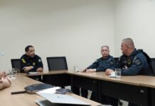 Superintendente da PRF/MS recebe visita do comandante do CPRv — Polícia Rodoviária Federal Superintendente da PRFMS recebe visita do comandante da PMRMS.jpg