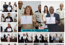 SALINAS DA MARGARIDA: Diplomados a prefeita profa. Mara Pepe, vice Memezinho, vereadores e suplentes, nessa terça-feira, 17, em Nazaré