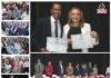 Prefeito Genival, vice Cristina, vereadores e suplentes foram diplomados pela justiça eleitoral, nessa 2a. feira, 16, em Santo Antonio de Jesus