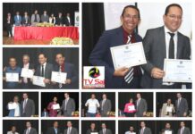 Em cerimônia de diplomação de eleitos por MUNIZ FERREIRA, prefeito reeleito GILENO, regozijado pela confiança da população, através de destacável votação, prevê alguns ajustes no secretariado
