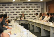 Governador anuncia ações emergenciais e programa de investimentos em reuniões com novos prefeitos Logo