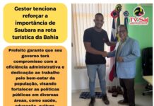 Prefeito de Saubara, Felipe Suzart, recebeu Carlos Silveira, presidente da CTBTS e fez a renovação da adesão do Município à Instância de Governança da Zona Turística Baia de Todos os Santos