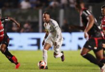 Neymar reestreia, mas Santos empata com o Botafogo-SP Neymar reestreia, mas Santos empata com o Botafogo-SP