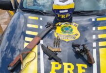 PRF/AL prende homem por porte ilegal de arma de fogo, em Murici/AL — Polícia Rodoviária Federal bac40d43-cb0d-47b5-9db6-d888abc2f304.jfif