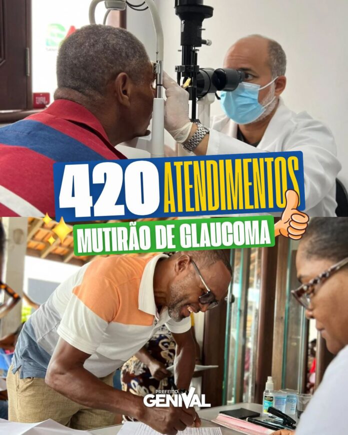 Prefeitura, em parceria com Secretaria de Saúde do Estado (SESAB), realizou atendimento especializado em 420 pacientes com Glaucoma – Prefeitura de Santo Antônio de Jesus - BA