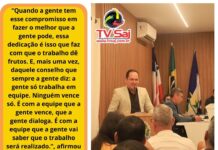 Prefeito de Muniz Ferreira, Gileno Pereira, faz balanço do início do 2º mandato e acompanha a abertura dos trabalhos legislativos