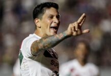 Com direito a gol 100 de Cano, Flu se classifica na Copa do Brasil Com direito a gol 100 de Cano, Flu se classifica na Copa do Brasil
