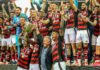 Flamengo é bicampeão carioca após empate sem gols com Fluminense Flamengo é bicampeão carioca após empate sem gols com Fluminense