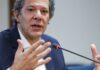 Haddad discutirá transição ecológica e reforma do G20 na França Haddad discutirá transição ecológica e reforma do G20 na França