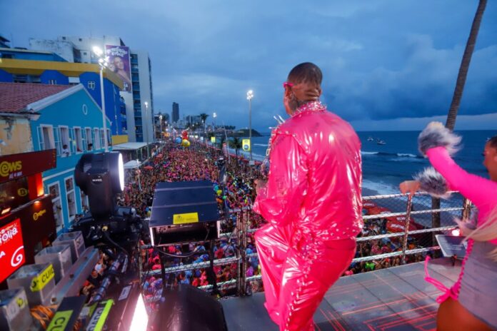 Léo Santana no sábado de Carnaval