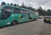 PRF flagra transporte clandestino de passageiros em Campina Grande do Sul (PR) — Polícia Rodoviária Federal onibus GFT