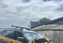 PRF recupera motocicleta logo após o roubo em Abreu e Lima — Polícia Rodoviária Federal PRF recupera motocicleta logo após o roubo em Abreu e Lima